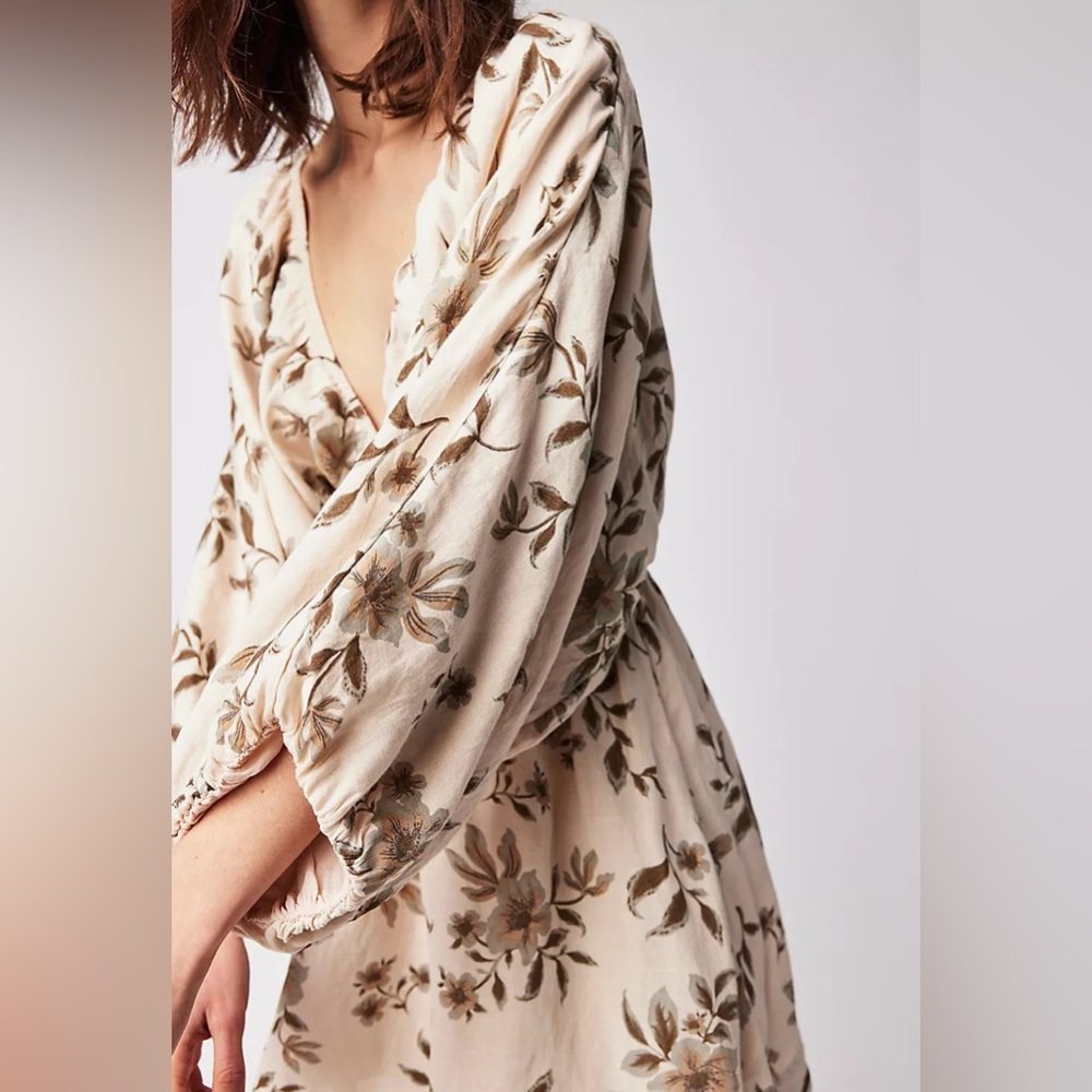 Free People Portia Mini Dress Medium NWOT
